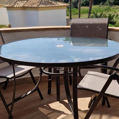 Apartamento En Denia, Urbanizacion El Palmar Con Piscina, Toboganes Y Chiringuito Exterior foto