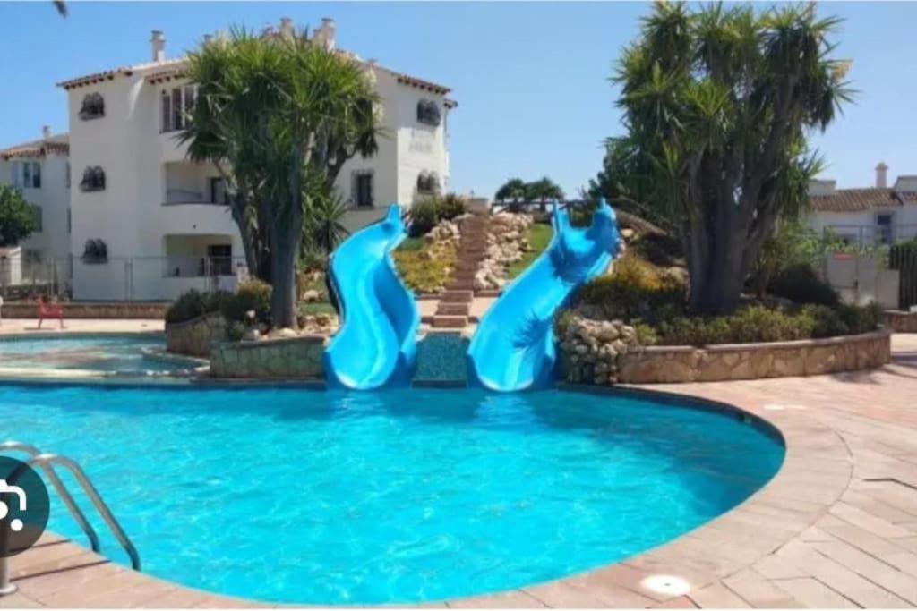 Apartamento En Denia, Urbanizacion El Palmar Con Piscina, Toboganes Y Chiringuito Exterior foto
